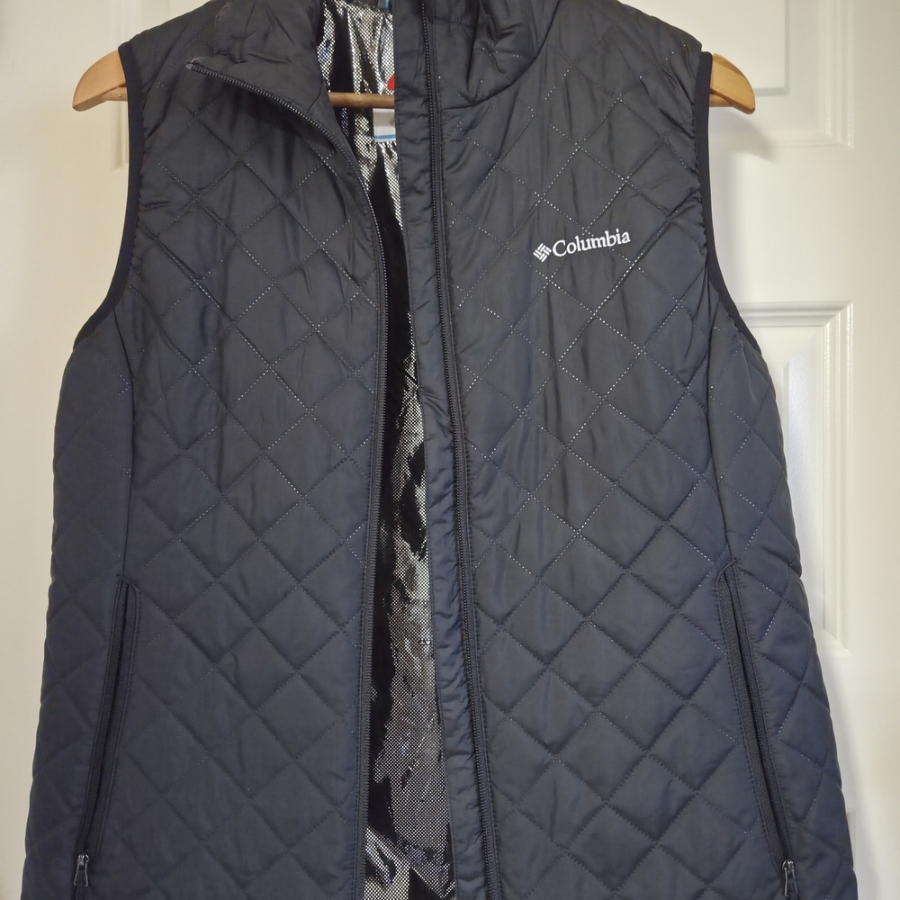 Columbia Quilted Black Women's Vest